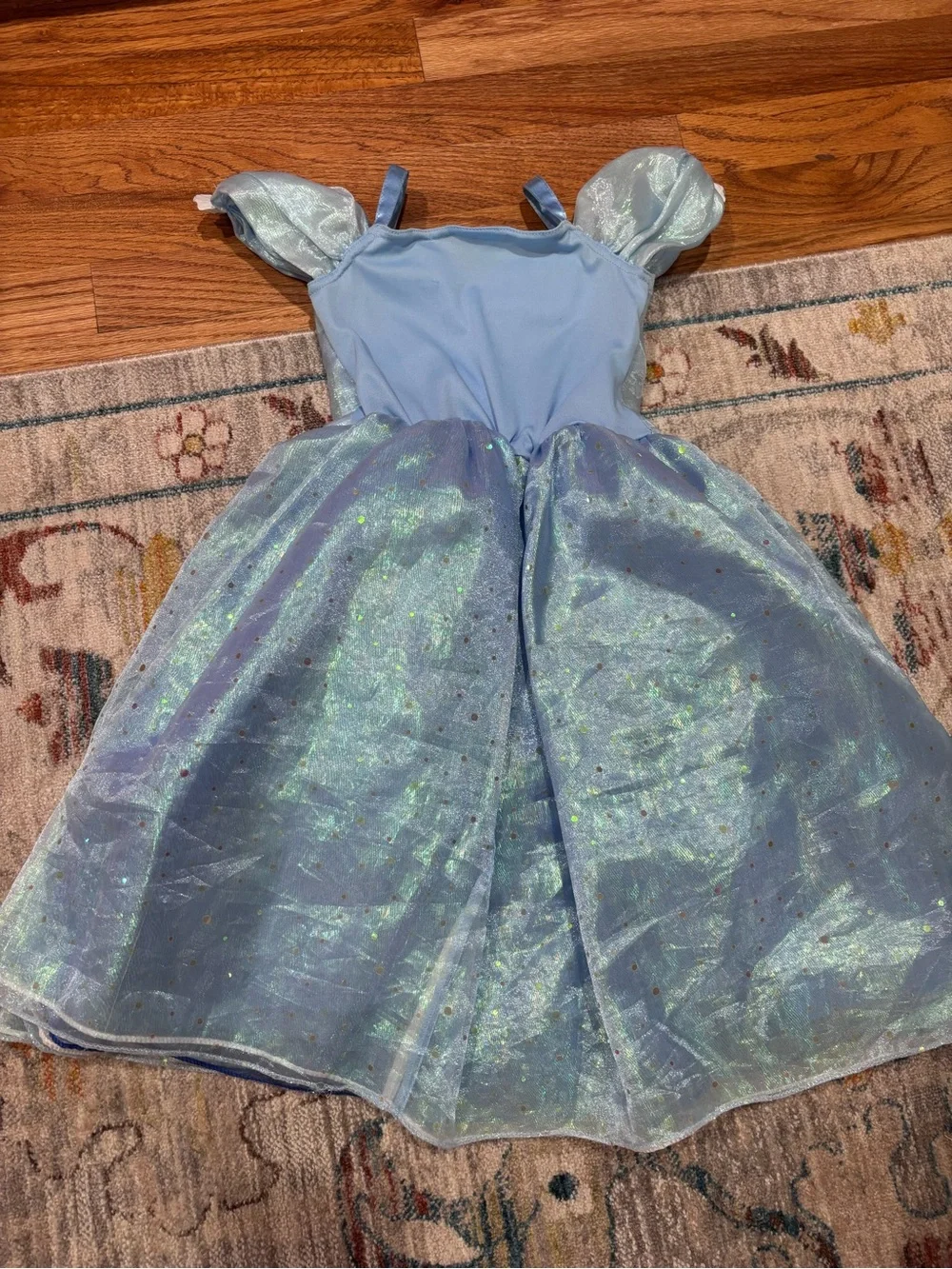 Disney Store Cinderella costume dress organza skirt butterfly brooch size 3